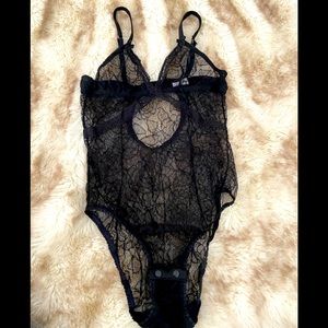 Black Lace Bodysuit